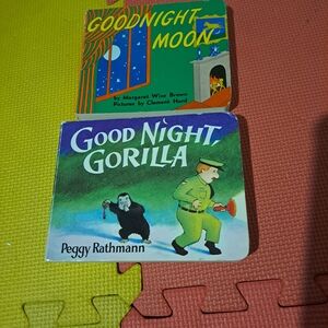 Goodnight Moon and Good Night Gorilla Board Books